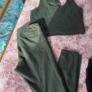 Green Women's Intimate Set